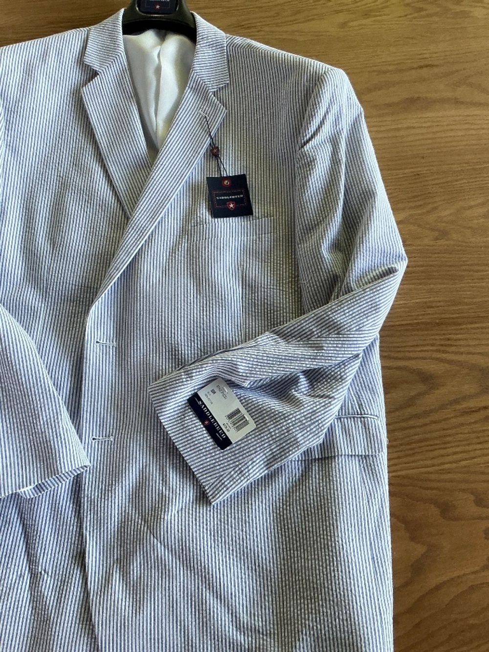 Mens Seersucker Sport Coat